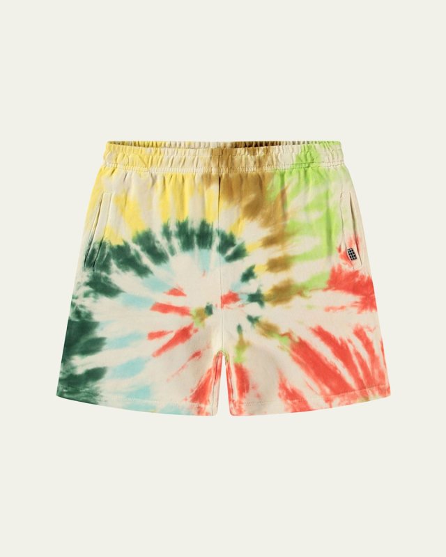 Boy's Amil Tie-Dye Shorts, Size 4-6